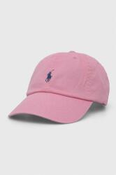 Ralph Lauren pamut baseball sapka rózsaszín, sima, 211912843 - rózsaszín Univerzális méret