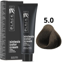 Black Professional Line Sintesis Color Cream - Tartós hajfesték 5.0 100ml