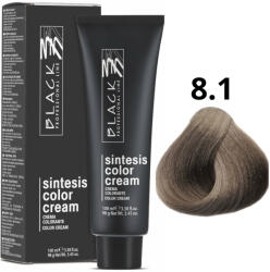Black Professional Line Sintesis Color Cream - Tartós hajfesték 8.1 100ml