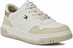 Tommy Hilfiger Sneakers Tommy Hilfiger Low Cut Lace-Up Sneaker T3X9-33366-1269 S Beige/Off White A360