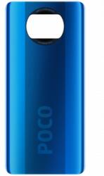 Xiaomi Poco X3 NFC akkufedél (hátlap) ragasztóval, kék, cobalt blue (service pack, 55050000H46D)