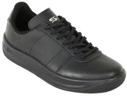 Egyéb (Rapisardi, The Flexx, Ata, stb. ) Sneakers uniszex fűzős bőr félcipő fekete P2-B-GV 06744