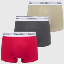 Calvin Klein Underwear boxeralsó 3 db piros, férfi - rózsaszín XL
