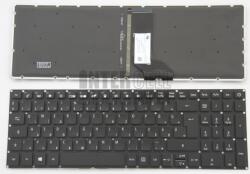 Acer TravelMate P257-M P258-M P259-M P259-MG háttérvilágítással (backlit) gyári fekete magyar (HU) laptop/notebook billentyűzet