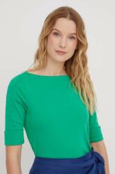 Lauren Ralph Lauren t-shirt női, narancssárga - zöld XS