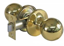 AMIG Ajtózár forgógombos réz KN