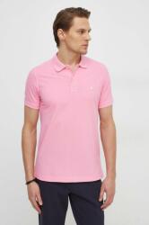 United Colors of Benetton pamut póló rózsaszín, sima - rózsaszín S - answear - 14 390 Ft
