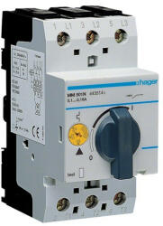 HAGER MM501N Motorvédő kapcsoló 3P, 0, 1-0, 16A, 2, 5M (MM501N)