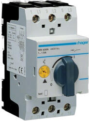 HAGER MM506N Motorvédő kapcsoló 3P, 1-1, 6A, 2, 5M (MM506N)