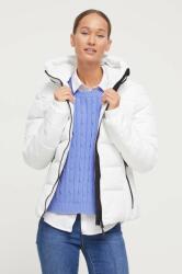 Superdry rövid kabát női, fehér, téli - fehér L - answear - 44 990 Ft