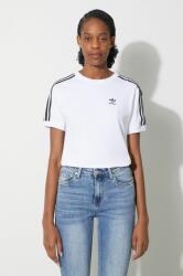 Adidas t-shirt 3-Stripes Tee női, fehér, IR8051 - fehér XXS