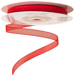 Valex Decor Organza szalag 6mm x 20m - Piros (P06-40)
