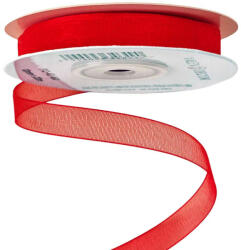 Valex Decor Organza szalag 10mm x 20m - Piros (P10-40)