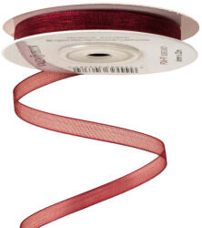 Valex Decor Organza szalag 6mm x 20m - Bordó (P06-91)