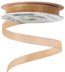Valex Decor Organza szalag 10mm x 20m - Bézses arany (P10-12)