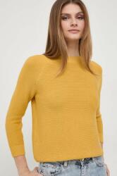 Max Mara pamut pulóver könnyű, sárga - sárga XS