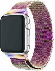Apple Watch 38/40/41 mm fém mágneses óraszíj milanese - színváltós (IWM304)