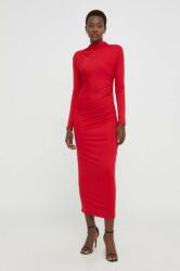 ANSWEAR ruha piros, maxi, testhezálló - piros L - answear - 11 385 Ft