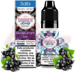 Dinner Lady Lichid Blackcurrant Ice Dinner Lady Salts 10ml 10mg (5059362036245)