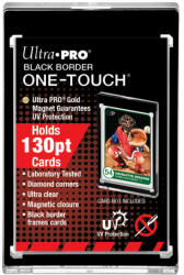 UltraPro Ultra Pro UV One Touch mágneses tok 130pt - Fekete kerettel