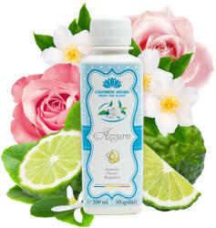  Parfum de rufe AZZURO cu arome de Iasomie, Bergamota, Aldehide, Lavanda, Trandafiri, Biolete, Bujor, Patchouli, 200ml, 40 de spalari