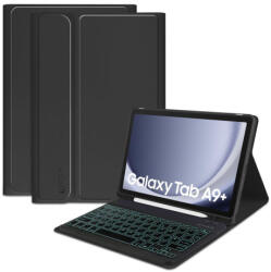 Tech-Protect SC Pen husa cu tastatura pentru Samsung Galaxy Tab A9 Plus 11'', negru