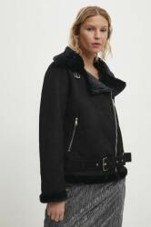 Answear Lab rövid kabát női, fekete, átmeneti - fekete L - answear - 36 990 Ft