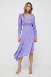 Elisabetta Franchi ruha lila, mini, harang alakú, ABT5341E2 - lila 36