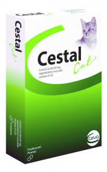 Ceva Nou Tablete deparazitare interna pentru pisici Cestal Cat Chew 8 comprimate