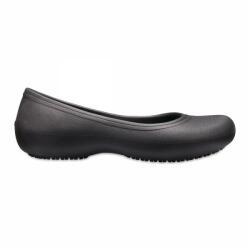 Crocs Balerini Crocs At Work Flat Negru - Black 37-38 EU - W7 US