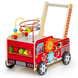 Eco Toys Antemergator educational cu blocuri din lemn (EDITL09025)