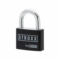 STROXX Lacat STROXX din alama corp 40 mm, veriga standard, nivel standard de protectie, 2 chei, culoare negru