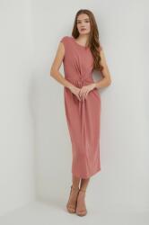 Ralph Lauren ruha rózsaszín, mini, harang alakú - rózsaszín 38 - answear - 56 990 Ft
