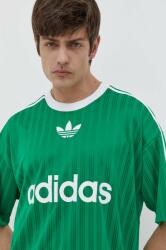 adidas Originals t-shirt zöld, férfi, nyomott mintás, IM9457 - zöld M