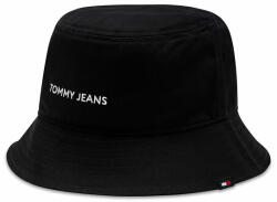 Tommy Hilfiger Kalap Tjw Linear Logo Bucket Hat AW0AW15844 Fekete (Tjw Linear Logo Bucket Hat AW0AW15844)