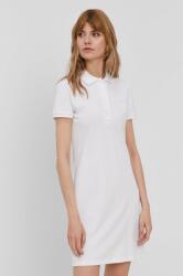 Lacoste ruha fehér, mini, egyenes - fehér 38 - answear - 56 990 Ft