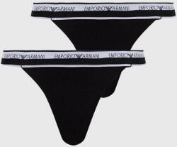 Emporio Armani Underwear tanga 2 db fekete - fekete M - answear - 12 990 Ft