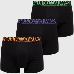 Emporio Armani Underwear boxeralsó 3 db fekete, férfi - fekete M - answear - 16 990 Ft