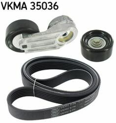SKF Set curea transmisie cu caneluri SKF VKMA 35036 (VKMA 35036) - automobilus