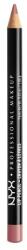 NYX Professional Makeup Slim Lip Pencil hosszan tartó krémes szájkontúrceruza árnyék 803 Burgundy
