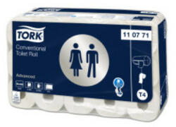 Tork toalettpapír T4 kistekercses Advanced - 2r. , fehér, 48m/tek, 400 lap, 30tek/karton (HT110771)