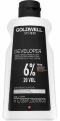 Goldwell System Cream Developer Lotion 6% 20 Vol. emulsie activatoare pentru toate tipurile de păr 1000 ml