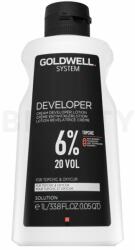 Goldwell System Cream Developer Lotion 6% 20 Vol. fejlesztő emulzió minden hajtípusra 1000 ml