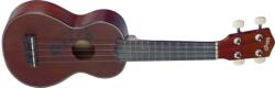Stagg Укулеле Сопрано в тъмно кафяво stagg - модел us20 flower + калъф