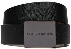 Tommy Hilfiger Curea pentru Bărbați Plaque Buckle 3.5 Rev AM0AM12063 Negru