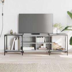 vidaXL szürke sonoma színű szerelt fa TV-szekrény 153 x 37 x 50 cm (837605) - vidaxl
