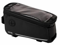 Zéfal Z Console Pack T2 felsőcső táska, mobiltelefon tartóval, 1, 3L, fekete