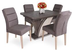  Inez szék Enzo asztallal - 4 személyes étkezőgarnitúra - agorabutor - 186 300 Ft
