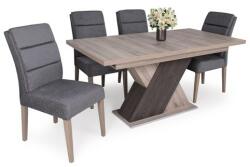  Inez szék Diana asztallal - 4 személyes étkezőgarnitúra - agorabutor - 194 500 Ft