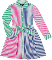 Ralph Lauren Rochii scurte Fete JNMLTFNSDRSS-DRESSES-DAY DRESS Polo Ralph Lauren Multicolor 6 ani